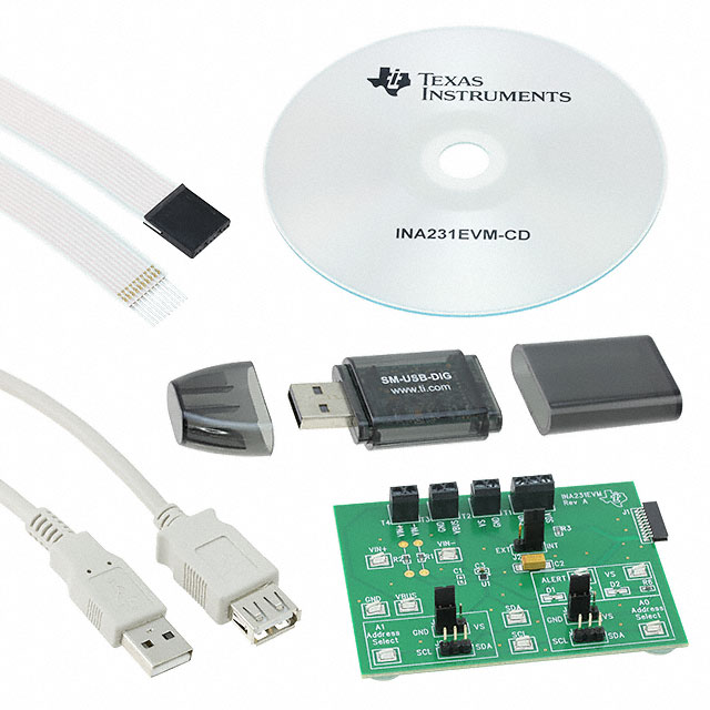 INA231EVM Texas Instruments  Cartes et kits d'évaluation et de démonstration